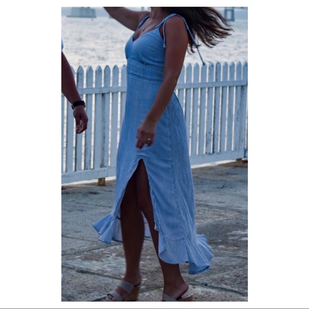 ABERCROMBIE Striped Dress